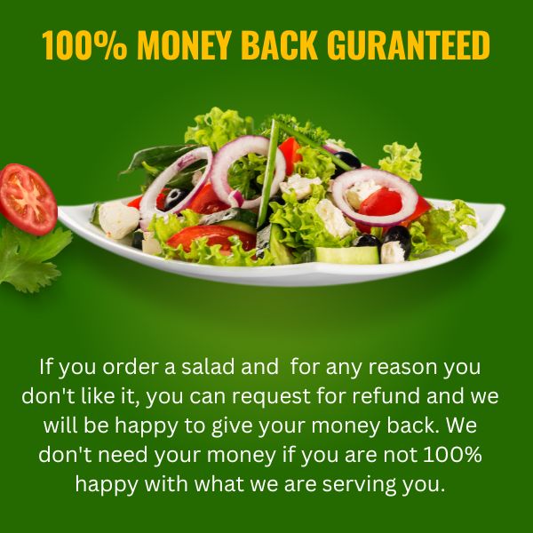 100% Money Back Guarantee