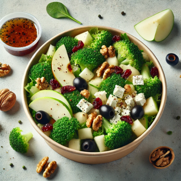 Broccoli Apple Walnut Salad