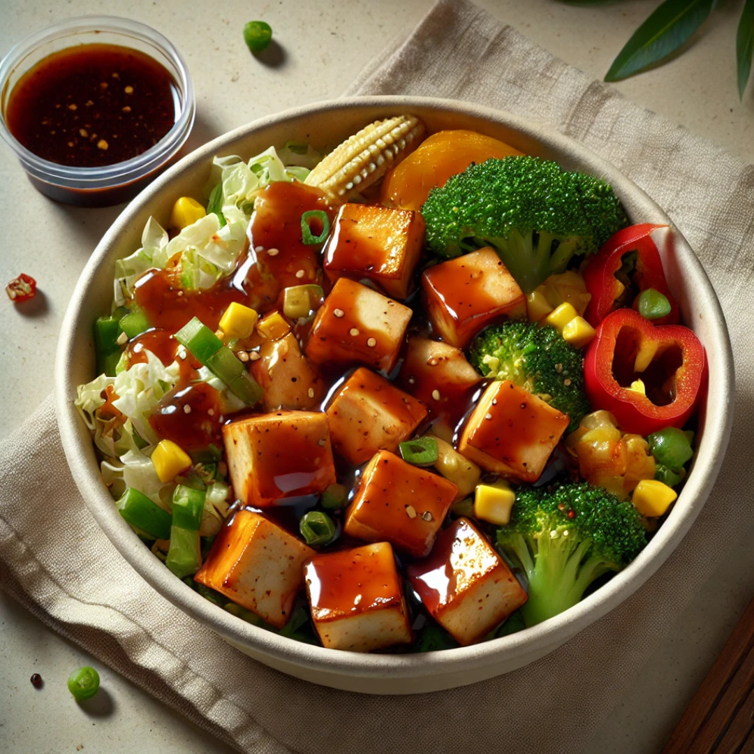 Chilli Paneer Salad