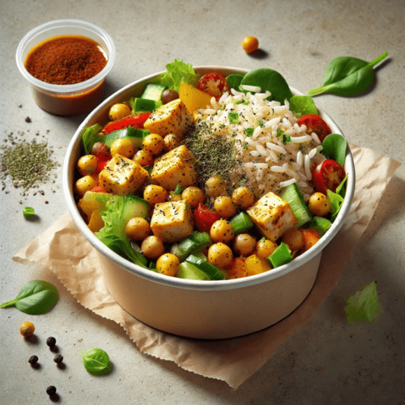 High Protein Paneer Bowl