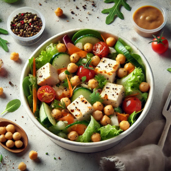 High Protein Paneer Salad