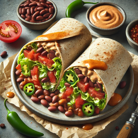 Mexican Beans Wrap