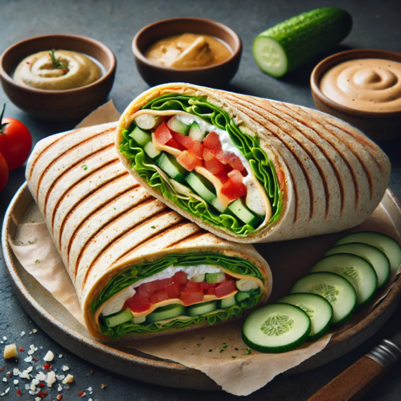 Veggie Grilled Club Wrap