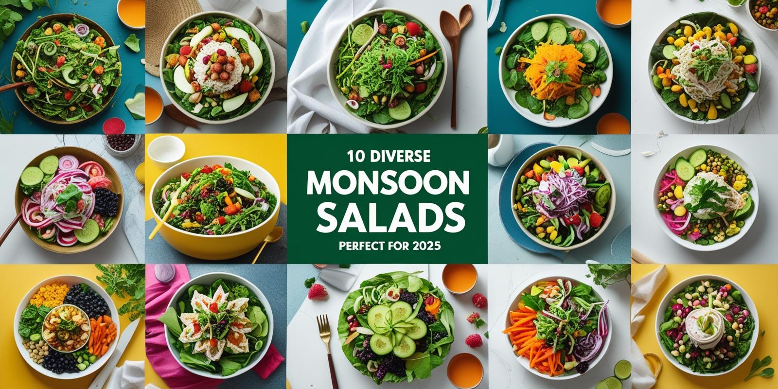 10 Immune-Boosting Monsoon Salads for 2025